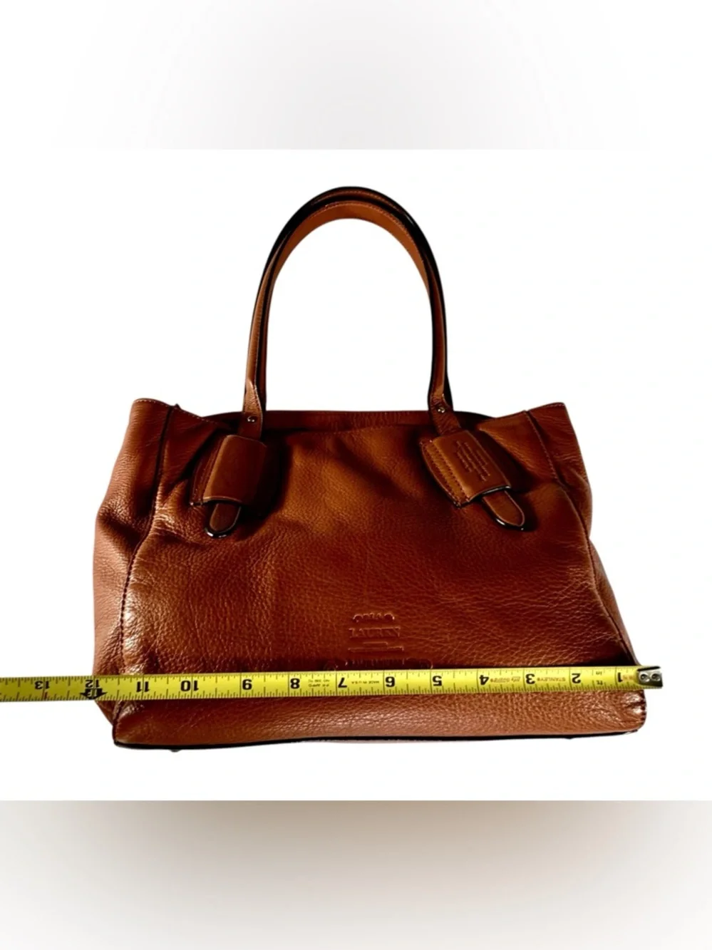 Ralph Lauren Women’s Heritage Logo
Cognac Tote Satchel Bag - Picture 7 of 15